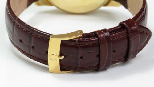 fig 4. INCREDIBLE SOLID 18CT GOLD OMEGA SEAMASTER AUTOMATIC CALIBRE 501 MENS VINTAGE WATCH C1958