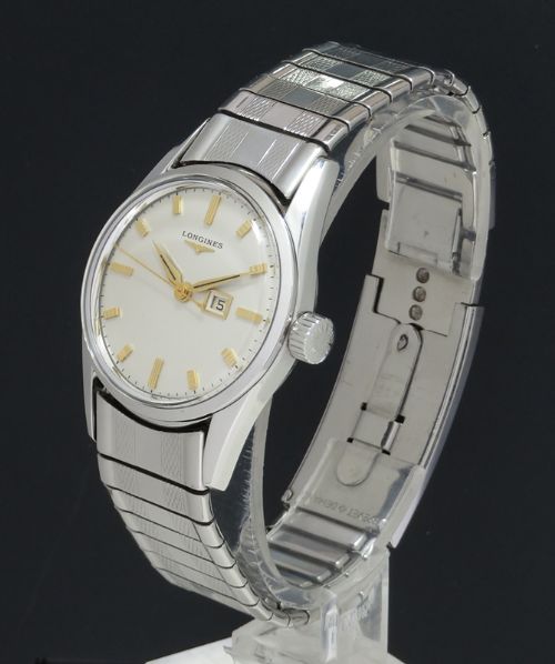 fig 1. RARE LONGINES 23 ZSD WITH ORIGINAL BRACELET C1956