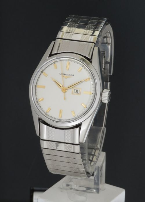 fig 2. RARE LONGINES 23 ZSD WITH ORIGINAL BRACELET C1956