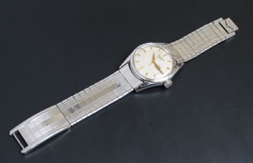 fig 4. RARE LONGINES 23 ZSD WITH ORIGINAL BRACELET C1956