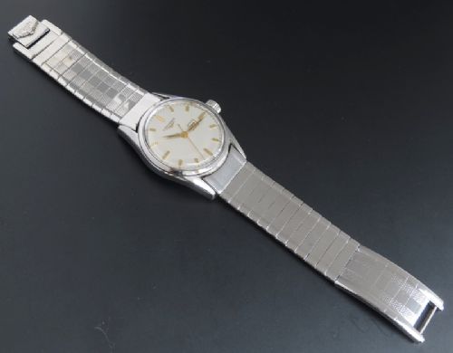 fig 5. RARE LONGINES 23 ZSD WITH ORIGINAL BRACELET C1956