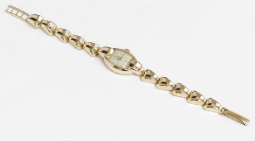 fig 7. LOVELY SOLID 9CT GOLD ROLEX TUDOR LADIES COCKTAIL WATCH C1954-55