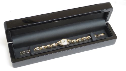 fig 9. LOVELY SOLID 9CT GOLD ROLEX TUDOR LADIES COCKTAIL WATCH C1954-55