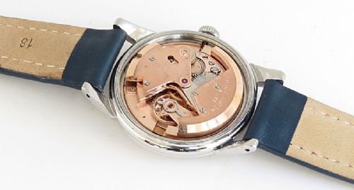 fig 2. RARE OMEGA SEAMASTER AUTOMATIC CALENDAR BUMPER MENS VINTAGE WATCH C1952