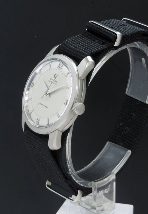 fig 2. EARLY OMEGA SEAMASTER AUTOMATIC CALIBRE 501 MENS VINTAGE WATCH C1955