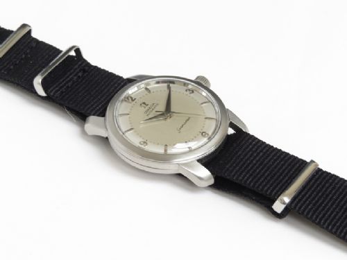 fig 3. EARLY OMEGA SEAMASTER AUTOMATIC CALIBRE 501 MENS VINTAGE WATCH C1955
