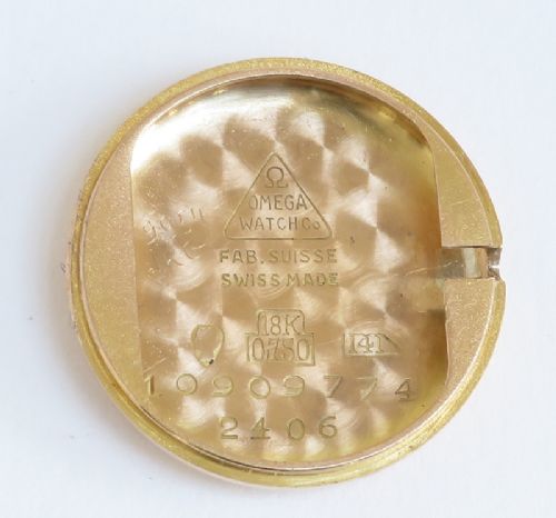 fig 5. LOVELY SOLID 18CT ROSE GOLD OMEGA LADIES COCKTAIL WATCH C1958