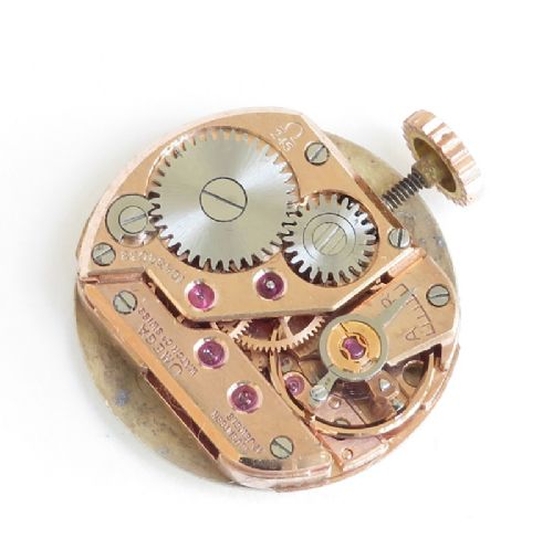 fig 6. LOVELY SOLID 18CT ROSE GOLD OMEGA LADIES COCKTAIL WATCH C1958