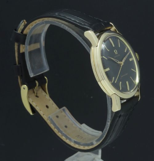 fig 3. OUTSTANDING SOLID 9CT GOLD OMEGA SEAMASTER MENS VINTAGE WATCH C1959