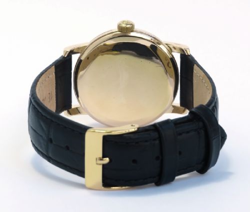 fig 4. OUTSTANDING SOLID 9CT GOLD OMEGA SEAMASTER MENS VINTAGE WATCH C1959