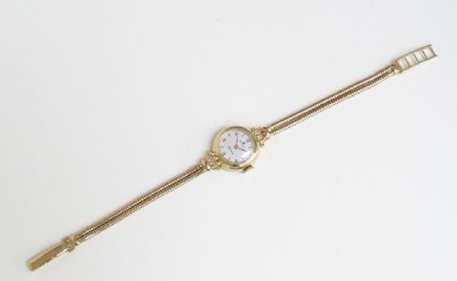 fig 3. STUNNING SOLID 18CT GOLD ROLEX PRECISION LADIES COCKTAIL WATCH C1954