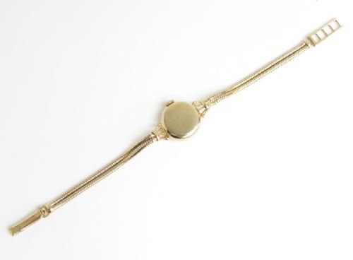 fig 5. STUNNING SOLID 18CT GOLD ROLEX PRECISION LADIES COCKTAIL WATCH C1954