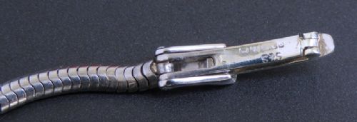 fig 6. WONDERFUL GIRARD PERREGAUX 18CT 18K WHITE GOLD AND DIAMOND LADIES COCKTAIL WATCH C1950