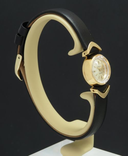 fig 4. BEAUTIFUL ORIGINAL MINT CONDITION SOLID 18CT GOLD ROLEX PRECISION LADIES COCKTAIL WATCH C1958
