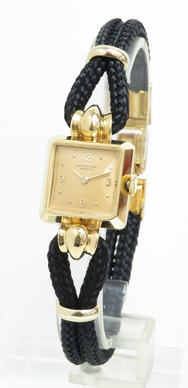 Beautiful Solid 18ct Gold International Watch Company Ladies Cocktail Watch C1940