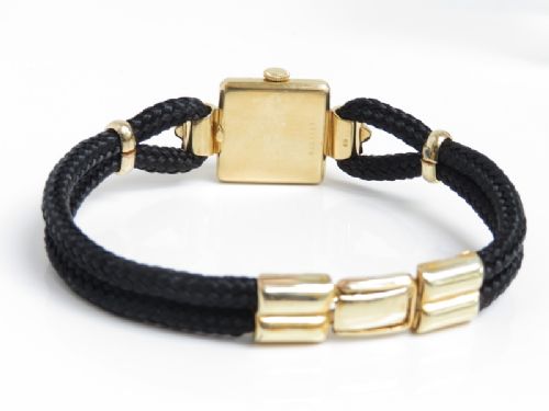 fig 3. BEAUTIFUL SOLID 18CT GOLD INTERNATIONAL WATCH COMPANY LADIES COCKTAIL WATCH C1940