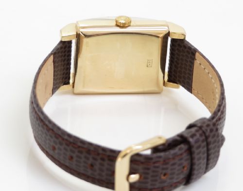 fig 5. WONDERFUL MINT CONDITION SOLID 14CT SOLID GOLD LONGINES ART DECO VINTAGE WATCH C1948