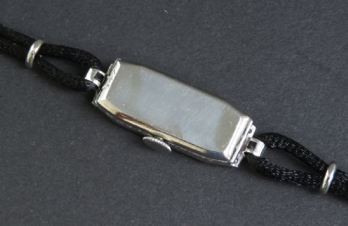 fig 5. LOVELY LONGINES PLATINUM AND DIAMOND LADIES COCKTAIL WATCH C1940