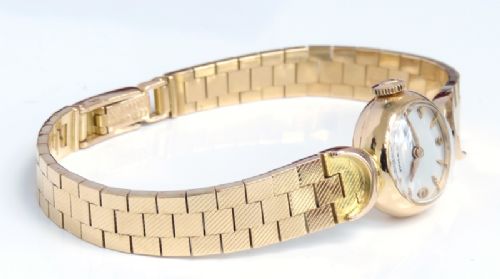 fig 4. BEAUTIFUL MINT CONDITION SOLID 18CT GOLD ROLEX LADIES COCKTAIL WATCH WITH BOXES C1958