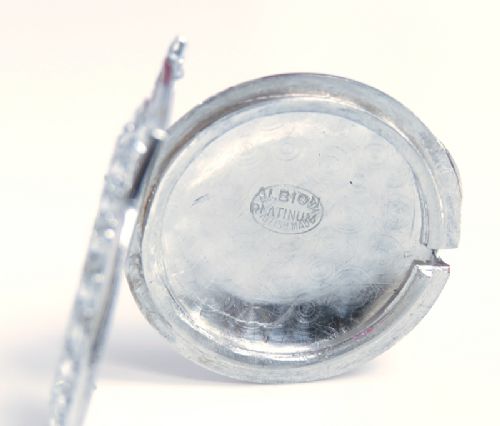 fig 4. STUNNING OMEGA PLATINUM AND DIAMOND LADIES ART DECO COCKTAIL WATCH C1950