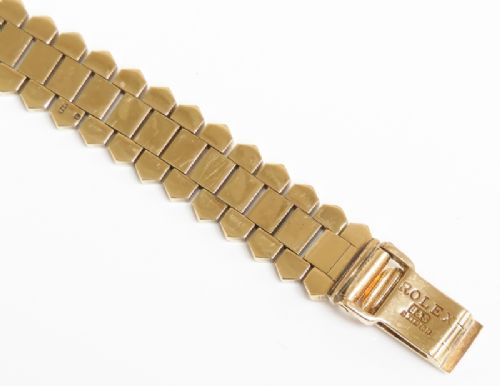fig 5. BEAUTIFUL SOLID 9CT GOLD ROLEX PRECISION LADIES COCKTAIL WATCH C1952