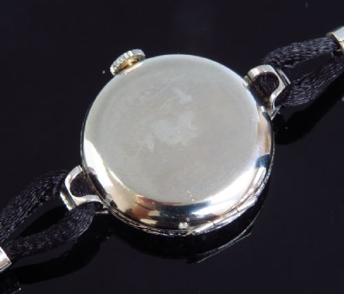 fig 8. EXQUISITE PLATINUM AND DIAMOND LADIES VINTAGE ART DECO COCKTAIL BY VERTEX C1930