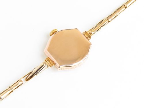fig 2. GORGEOUS SOLID 9CT GOLD ROLEX LADIES VINTAGE COCKTAIL WATCH C1928