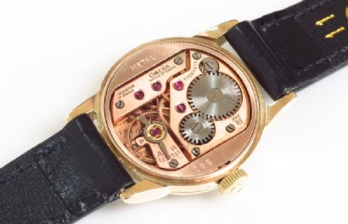 fig 6. WONDERFUL SOLID 9CT GOLD OMEGA GENEVE LADIES VINTAGE WATCH C1960
