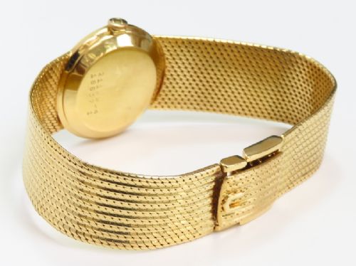 fig 5. HEAVY SOLID 18CT 18K UNIVERSAL GENEVE LADIES VINTAGE WATCH C1969