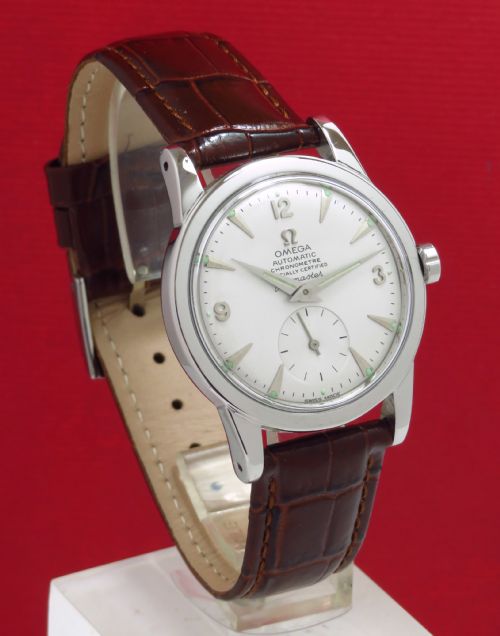 Wonderful Omega Seamaster Chronometre Automatic Bumper Mens Vintage Watch C1949