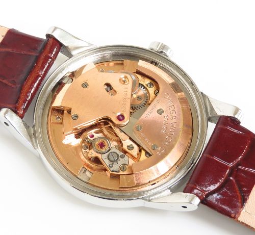 fig 5. WONDERFUL OMEGA SEAMASTER CHRONOMETRE AUTOMATIC BUMPER MENS VINTAGE WATCH C1949