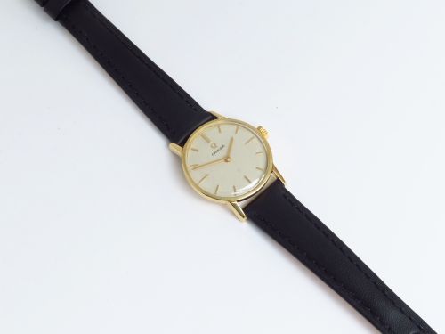fig 3. WONDERFUL SOLID 18CT GOLD OMEGA LADIES COCKTAIL WATCH C1964