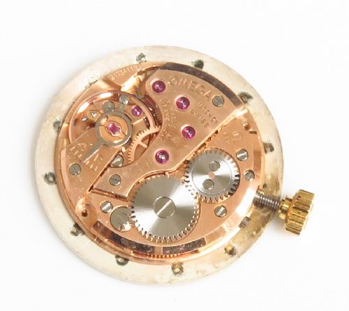 fig 6. WONDERFUL SOLID 18CT GOLD OMEGA LADIES COCKTAIL WATCH C1964
