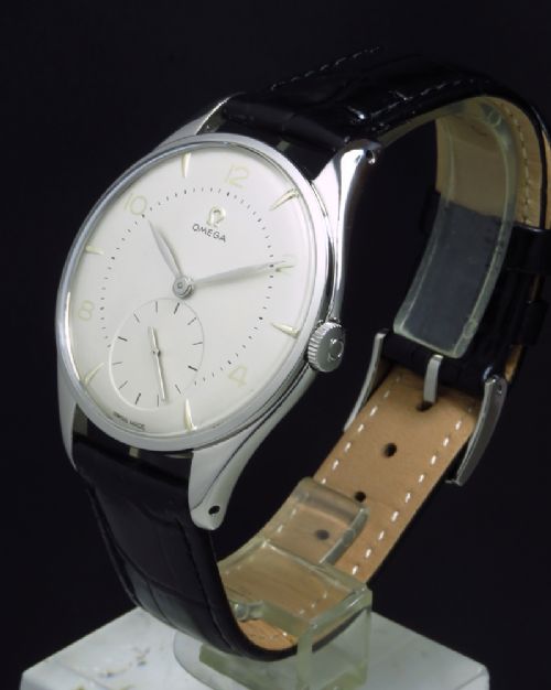 fig 1. RARE OMEGA CALIBRE 266 JUMBO OVERSIZE MENS VINTAGE WATCH C1954
