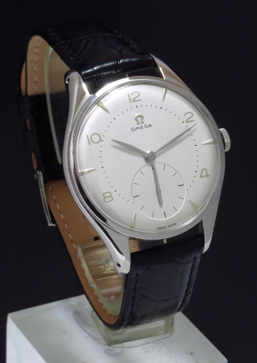 fig 2. RARE OMEGA CALIBRE 266 JUMBO OVERSIZE MENS VINTAGE WATCH C1954