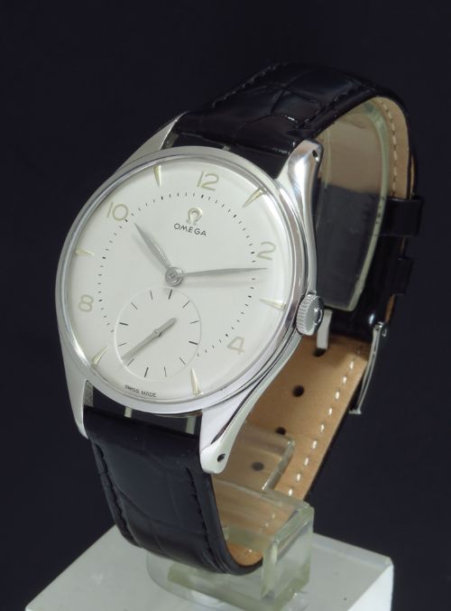 fig 3. RARE OMEGA CALIBRE 266 JUMBO OVERSIZE MENS VINTAGE WATCH C1954