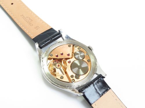 fig 5. RARE OMEGA CALIBRE 266 JUMBO OVERSIZE MENS VINTAGE WATCH C1954