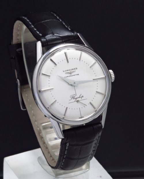 fig 2. VERY RARE LONGINES FLAGSHIP 30L CHRONOMETRE 'GHOSTSHIP' MENS VINTAGE WATCH C1958