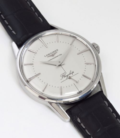 fig 3. VERY RARE LONGINES FLAGSHIP 30L CHRONOMETRE 'GHOSTSHIP' MENS VINTAGE WATCH C1958