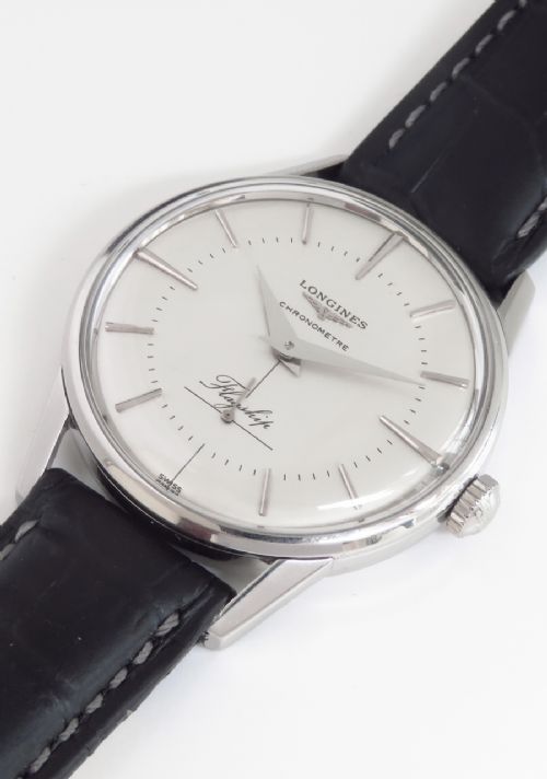 fig 4. VERY RARE LONGINES FLAGSHIP 30L CHRONOMETRE 'GHOSTSHIP' MENS VINTAGE WATCH C1958