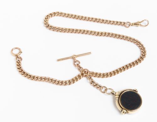 fig 4. INCREDIBLE RARE OMEGA 14CT 14K ROSE GOLD POCKET FULL HUNTER POCKET WATCH WITH CHAIN AND BOX C1909