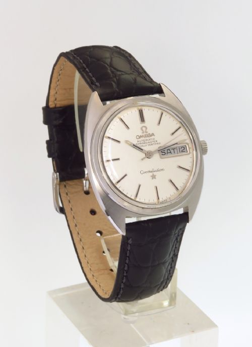 fig 2. SUPERB ORIGINAL CONDITION OMEGA CONSTELLATION 'C' AUTOMATIC CHRONOMETER MENS VINTAGE WATCH C1969