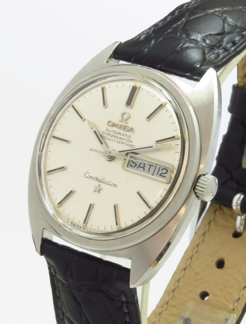 fig 4. SUPERB ORIGINAL CONDITION OMEGA CONSTELLATION 'C' AUTOMATIC CHRONOMETER MENS VINTAGE WATCH C1969