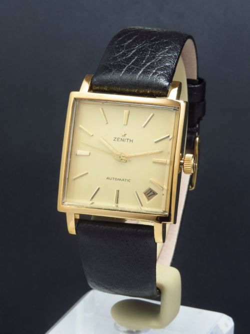 Wonderful Zenith Kennedy Automatic with Date Gold Filled Mens Vintage Watch C1969