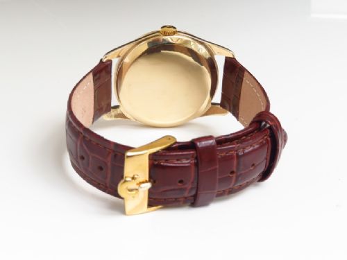 fig 3. WONDERFUL SOLID 9CT GOLD OMEGA CALIBRE 269 MENS VINTAGE WATCH C1965