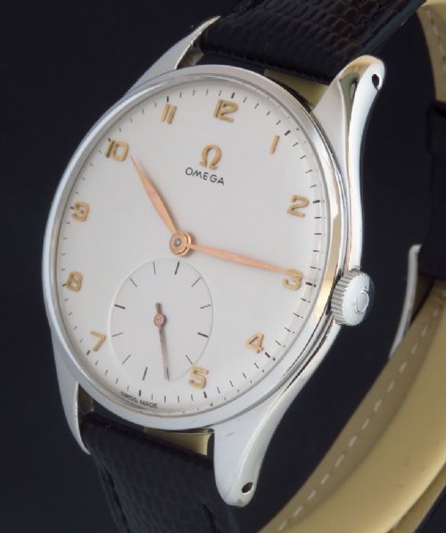 fig 4. SUPERB RARE OMEGA CALIBRE 266 OVERSIZE JUMBO MENS VINTAGE WATCH C1956