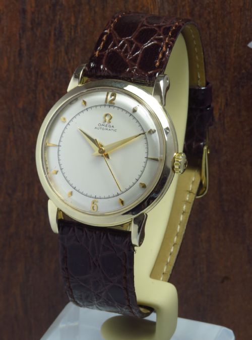 Gold Filled Omega Bumper Automatic Calibre 354 Mens Vintage Watch C1951-52