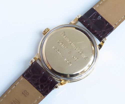 fig 4. GOLD FILLED OMEGA BUMPER AUTOMATIC CALIBRE 354 MENS VINTAGE WATCH C1951-52