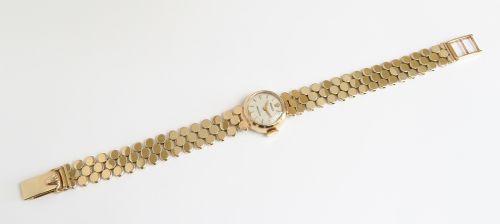 fig 2. WONDERFUL SOLID 9CT GOLD ROLEX PRECISION LADIES COCKTAIL WATCH C1959