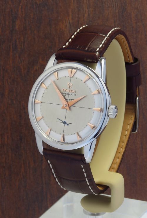 fig 1. OMEGA GENEVE AUTOMATIC CALIBRE 491 MENS VINTAGE WATCH C1959